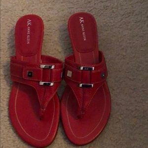 Anne Klein Sandals Red